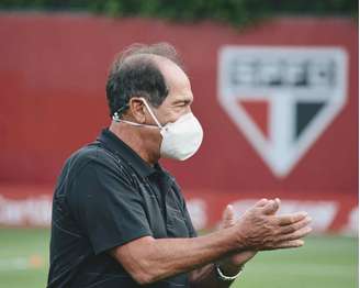 Muricy já teve a mesma doença em 2015, quando treinava o Tricolor (Foto: Reprodução/Twitter/São Paulo)