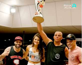 André 'Bebessauro' está invicto no MMA profissional, com cinco vitórias (Foto: Renato Ávila)