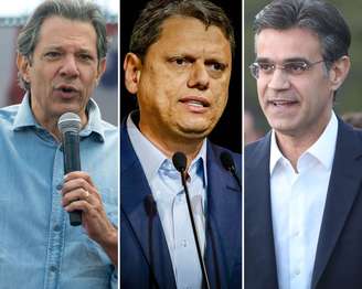 Hadad, Tarcisio e Garcia lideram pesquisa Datafolha