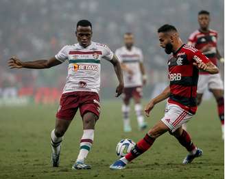 Flamengo e Fluminense empatam no Maracanã (FOTO DE LUCAS MERÇON/FLUMINENSE FC)