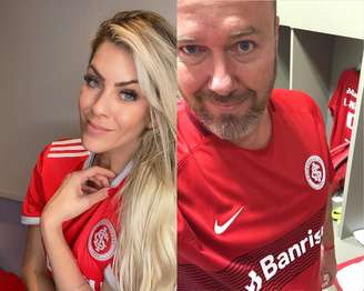 Renata Fan e Baldasso escolhem o melhor Internacional de todos os tempos (Fotos: Reprodução/Instagram/ Renata Fan e Fabiano Baldasso)