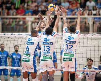 Vôlei Renata e Joinville na Superliga