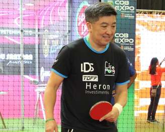 Hugo Hoyama é um dos principais mesatenistas da história do Brasil