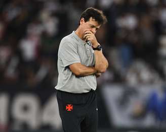 Fernando Diniz em derrota do Vasco para o Fluminense