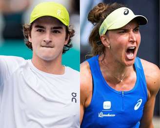 João Fonseca e Bia Haddad perdem posições no ranking após eliminações no início da temporada.