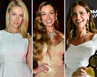 Ana Hickmann, Patrícia Poeta e Fernanda Lima (Fotos: Eduardo Martins/ Brazil News)