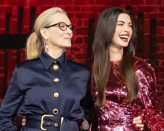 Meryl Streep e Anne Hathaway 