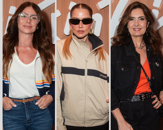 Giovanna Antonelli, Deborah Secco e Fátima Bernardes 