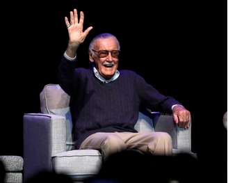 Stan Lee durante evento em Beverly Hills