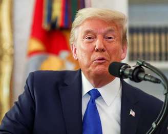 Trump na Casa Branca, Washington
 7/12/2020 REUTERS/Tom Brenner