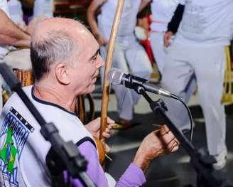 Paulinho Sabiá foi um dos fundadores do Grupo Capoeira Brasil