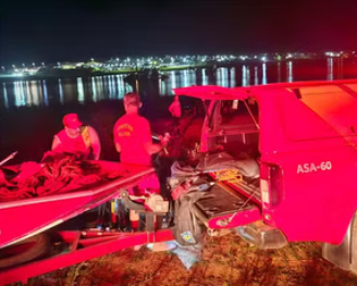 Buscas seguem desde sexta-feira, 18, no Lago das Brisas, em Buriti Alegre, no sul de Goiás