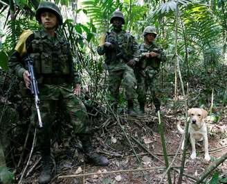Exército colombiano apreendeu mais de 3 toneladas de explosivos das Farc