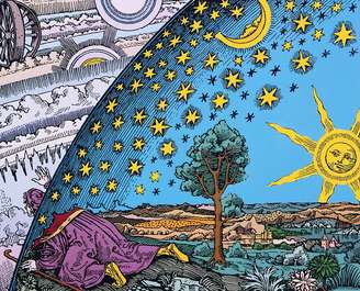 Ilustração de "l'Atmosphère: météorologie populaire" de Camille Flammarion, 1888