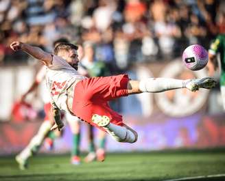 Eduardo Sasha, jogador do Red Bull Bragantino. 