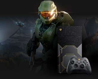 Xbox Series X Edição Especial Halo Infinite