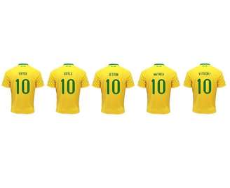 <p>Banda postou em seu perfil oficial no Facebook imagens de camisas&nbsp;da Sele&ccedil;&atilde;o brasileira personalizadas</p>