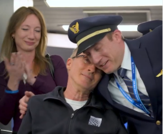 Comandante Rob atuou por 19 anos na United Airlines até ser diagnosticado com ELA