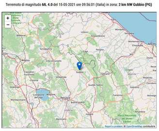 Terremoto teve magnitude de 4.0 graus na escala Richter