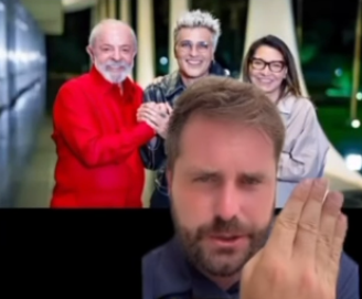Thiago Galgiasso detona foto do irmão com Lula e Janja