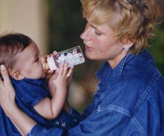 A apresentadora Xuxa Meneghel e a filha Sasha