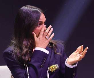 Alice Carvalho, Tania Maria, Fernanda Montenegro e Gabrile Leone 