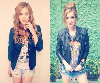 Segundo Sophia, o shorts jeans e a camiseta customizada são peças chaves para ir a um festival de rock