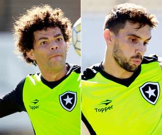 
                        
                        
                    Camilo e Rodrigo Pimpão fazem parte da esperança do Botafogo num futuro melhor neste Campeonato Brasileiro