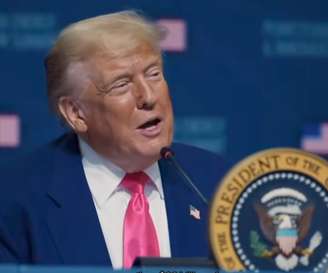 O presidente do EUJA Donald Trump