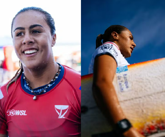Francesa Tya Zebrowski pode se tornar a atleta mais jovem a conquistar uma etapa da elite do surfe no Brasil