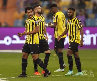 Al-Ittihad conta com os brasileiros Romarinho e Bruno Henrique (Foto: Divulgação/Al-Ittihad)