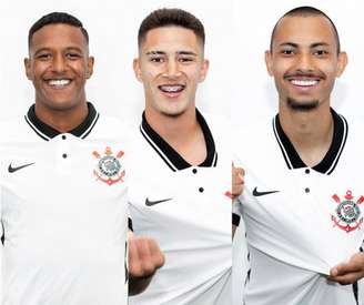 Keven, Lucas Belezi e Robert Renan foram convocados para a Seleção (Foto: Marco Galvão/Ag. Corinthians)