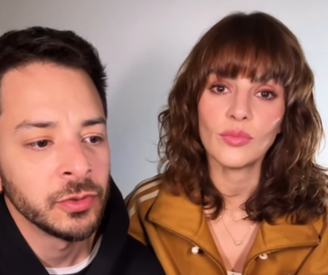 Junior Lima e Monica Benini