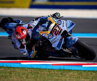 Iker Lecuona durante sua participação pela Gresini Racing no GP da Hungria; espanhol afirmou ao Parabólica que viveu um fim de semana "espetacular" em seu retorno à MotoGP