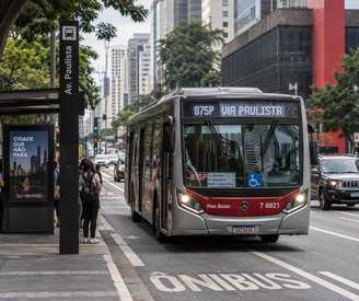Ônibus em São Paulo