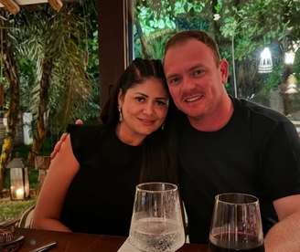 Gleici Keli Geraldo de Souza e o suspeito do crime, Daniel Frasson