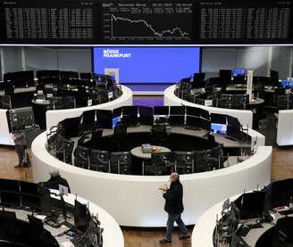 Bolsa de valores de Frankfurt, Alemanha 
25/01/2021
REUTERS/Staff
