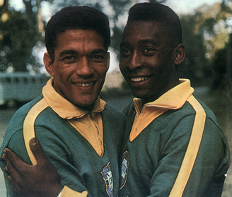 Garrincha e Pelé