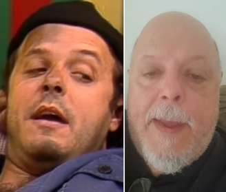 Roney Facchini em cena de 'Rá-Tim-Bum' (1990-1994) e em vídeo publicado em seu Instagram semanas antes de sua morte, em 2026