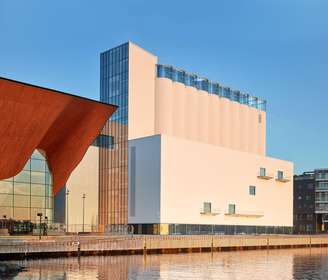 Mais novo museu da Noruega fica em silo de grãos restaurado