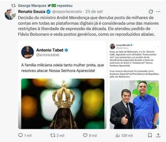 Coordenador da Secom republicou post sobre 'liberdade de expressão' após disseminar fake news