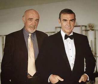 Sean Connery  - Sean Connery com seu eterno James Bond