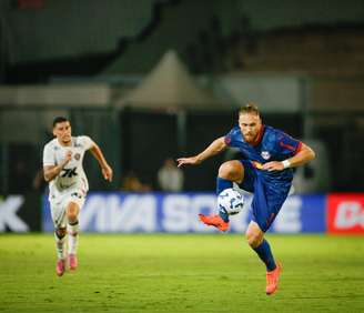 Isidro Pitta, jogador do Red Bull Bragantino. 