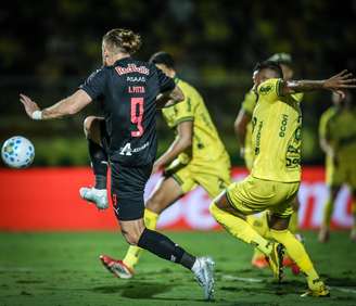 Isidro Pitta, jogador do Red Bull Bragantino. 