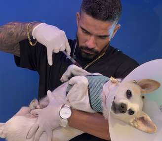 Bruno Lisboa viralizou nas redes sociais por conseguir 'hipnotizar' cachorros 