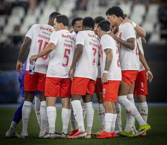 Jogadores do Red Bull Bragantino. 