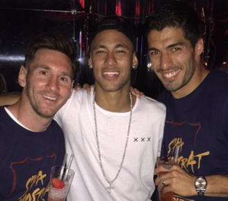 Trio MSN! Suárez defende Messi e Neymar de críticas após eles serem vaiados (Foto: Reprodução / Instagram)