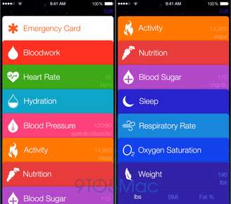 Healthbook, app de monitoramento de exercícios da Apple, pode ser embutido no iOS 8