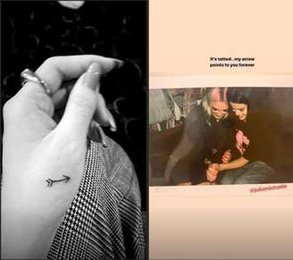 Imagens publicadas por Selena Gomez nos stories do Instagram