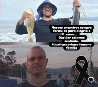 Familiares lamentaram a morte de Nelson Caetano de Lima Neto.